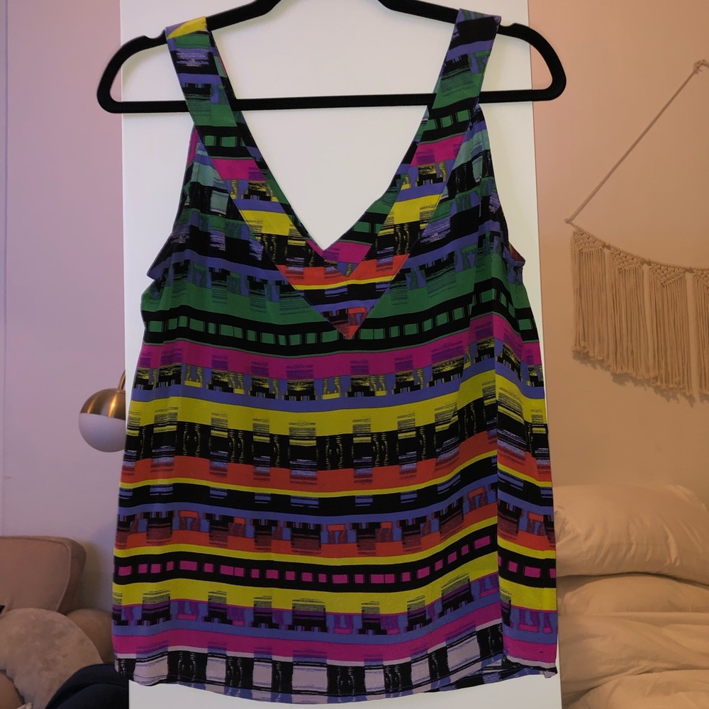 Rory Becca Colorful design tank top